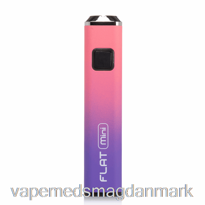 Vape Med Smag Yocan Flat Mini 400mah Batteri Lilla Pink